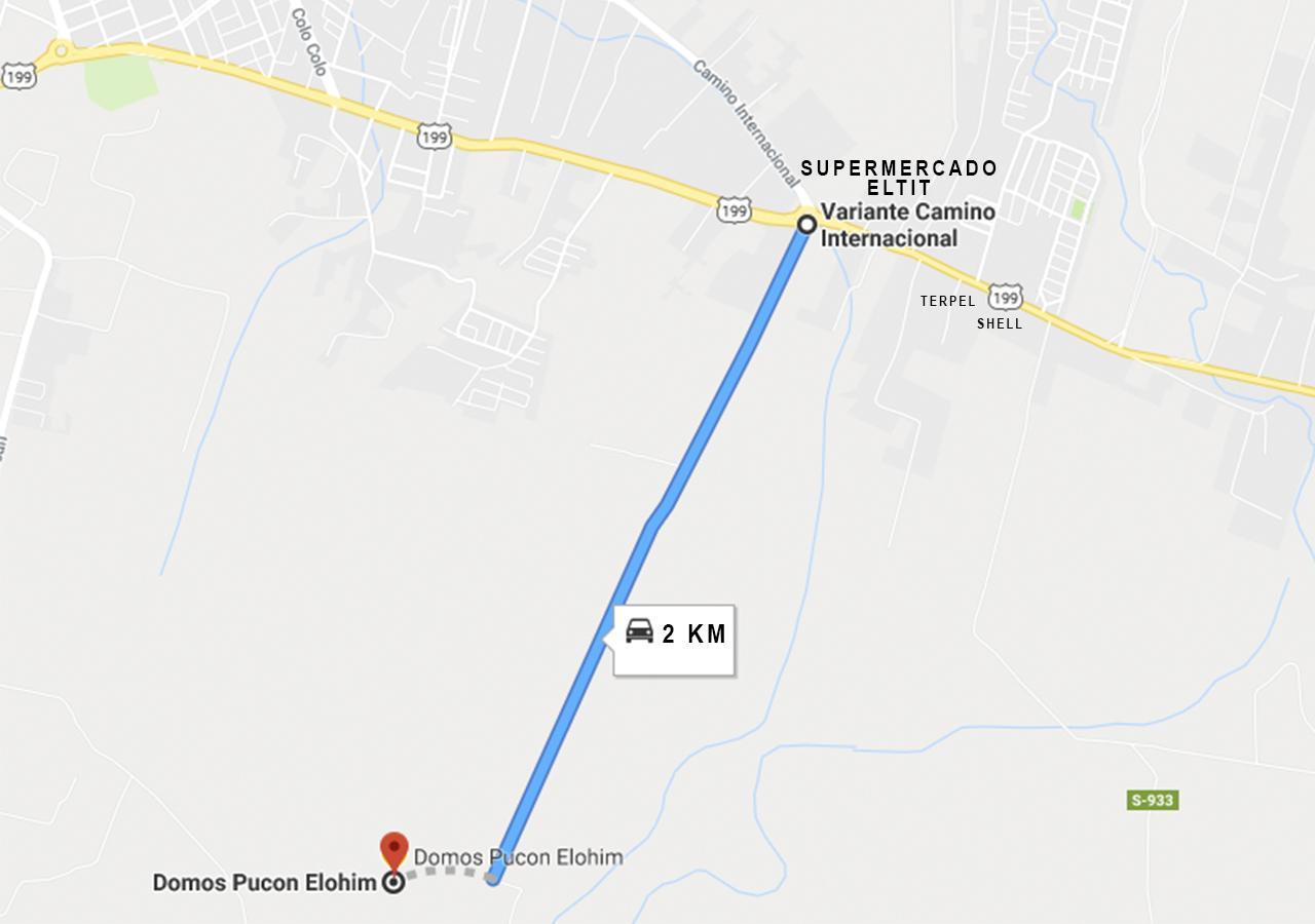 Domos Elohim Villa Pucón Kültér fotó